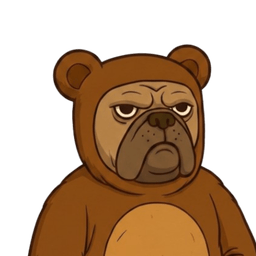 Spitty's avatar - the grumpy bear
