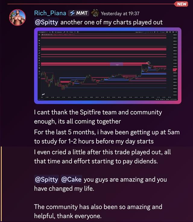 Member chart played out - 'you have changed my life'
