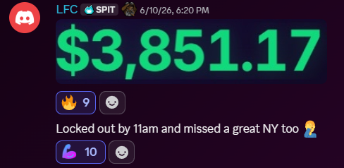 3,851 dollars and 17 cents profit posted in the community
